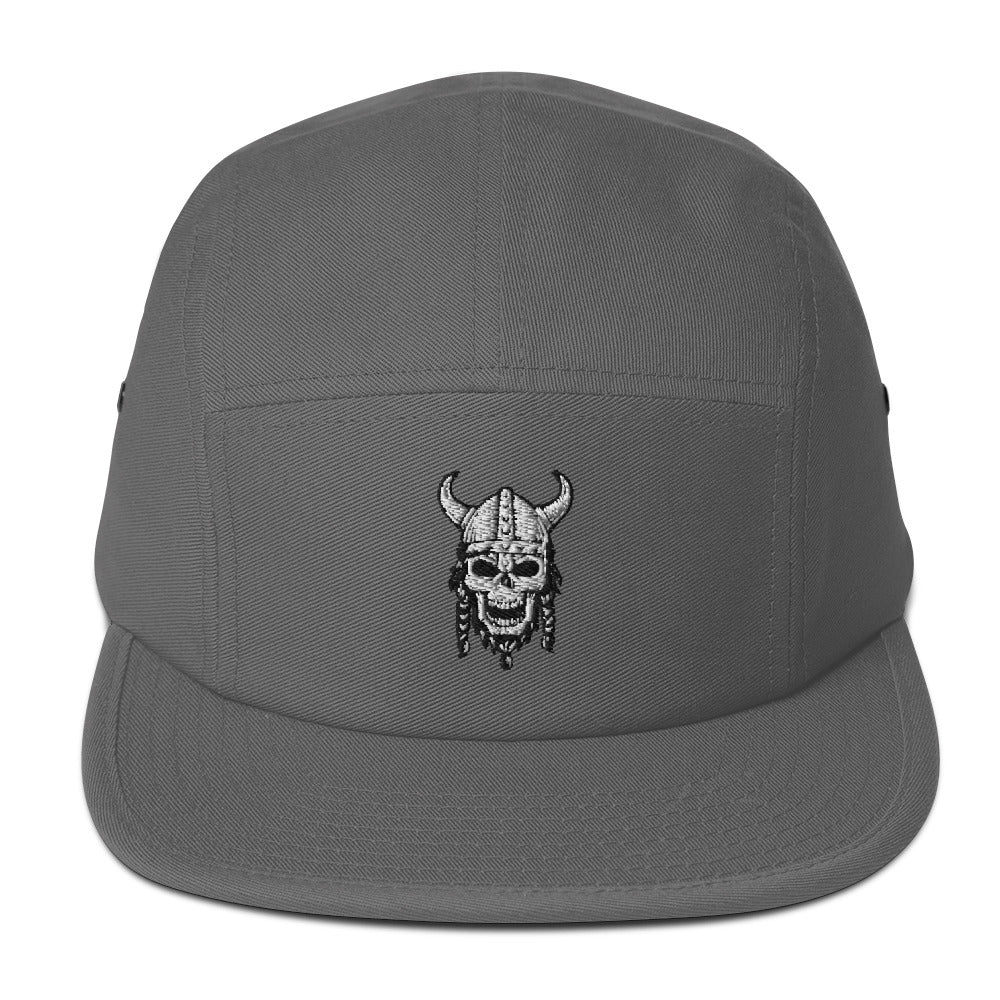 Skull Five Panel Cap