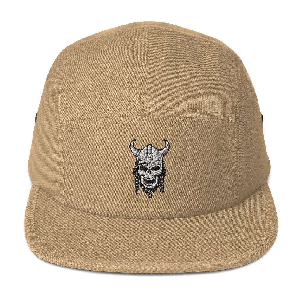 Skull Five Panel Cap