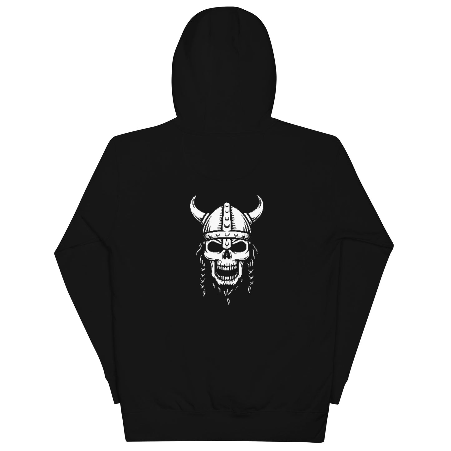 Unisex Hoodie with skull back print