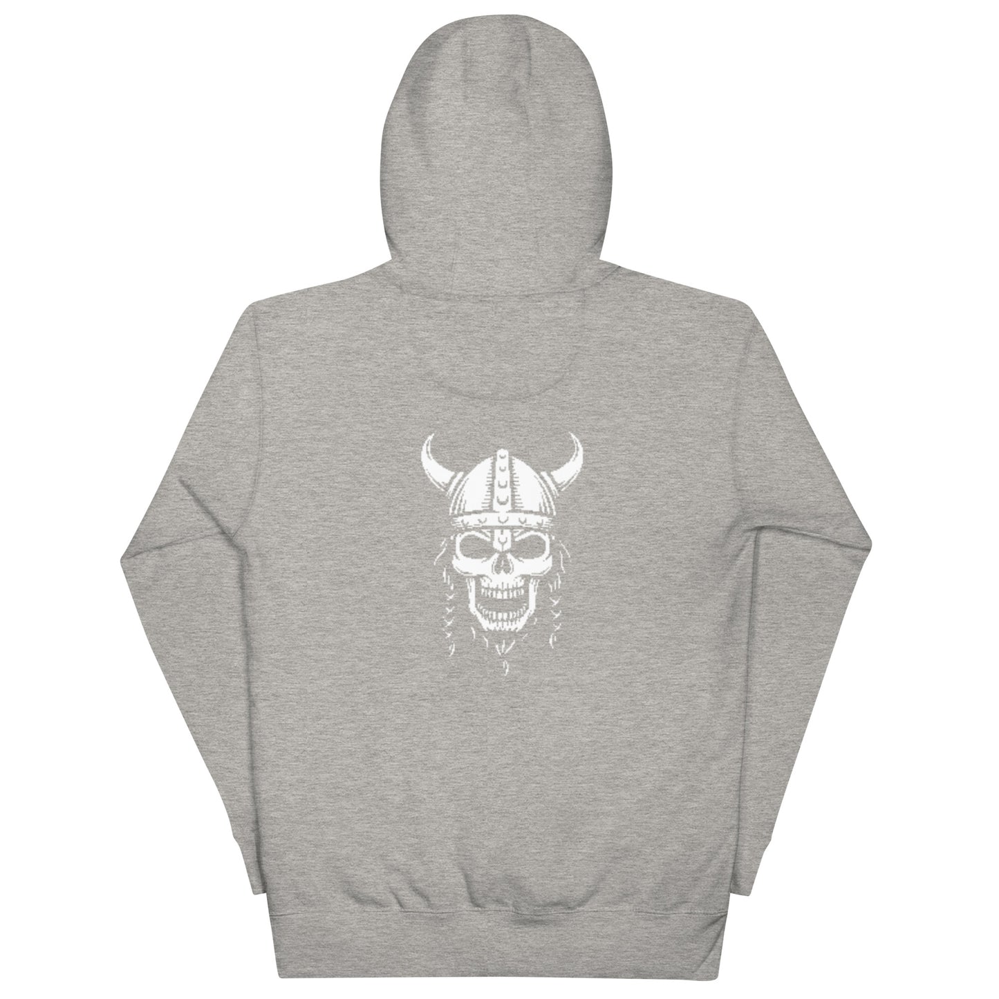 Unisex Hoodie with skull back print