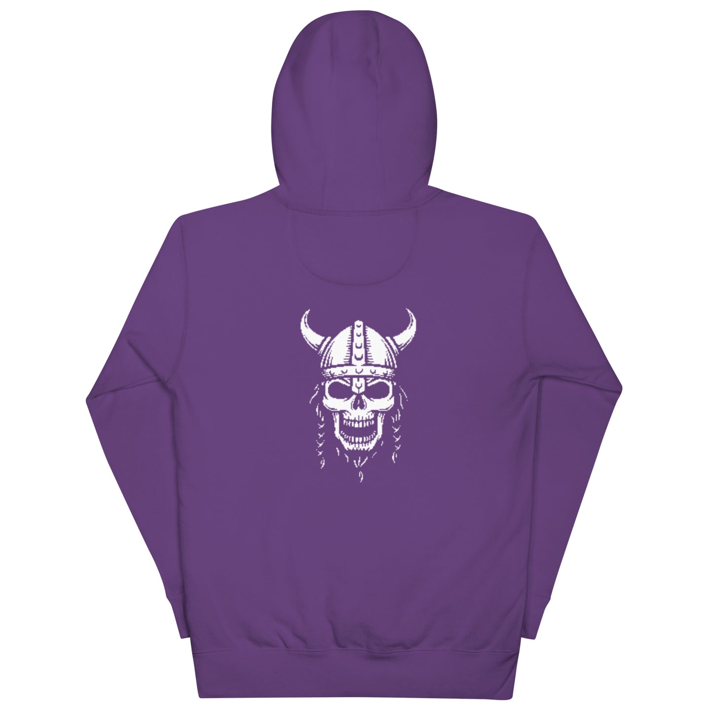 Unisex Hoodie with skull back print
