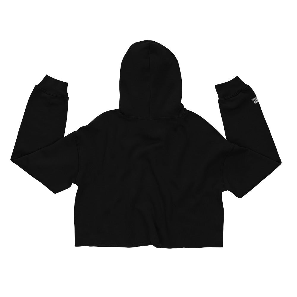 Crop Skull Hoodie