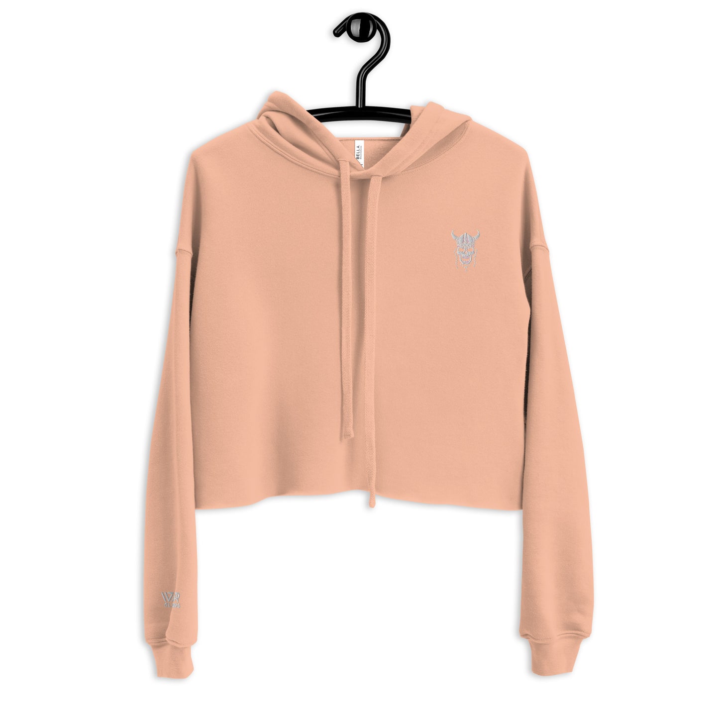 Crop Skull Hoodie