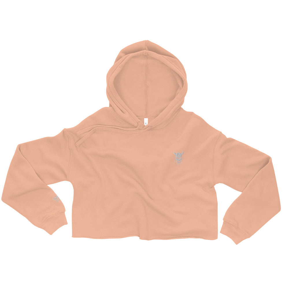 Crop Skull Hoodie