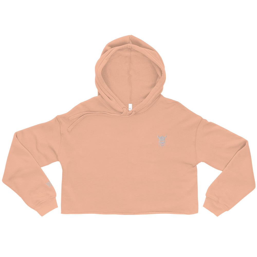Crop Skull Hoodie