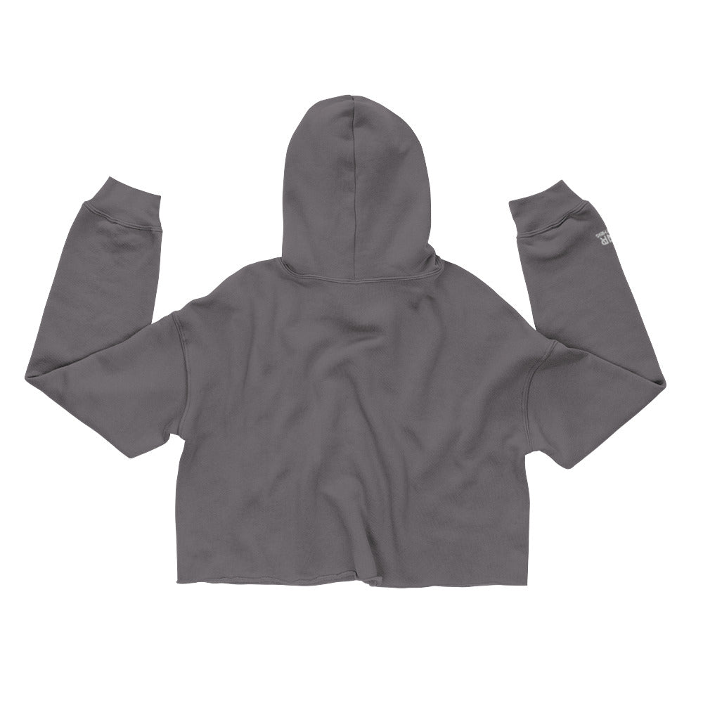 Crop Skull Hoodie
