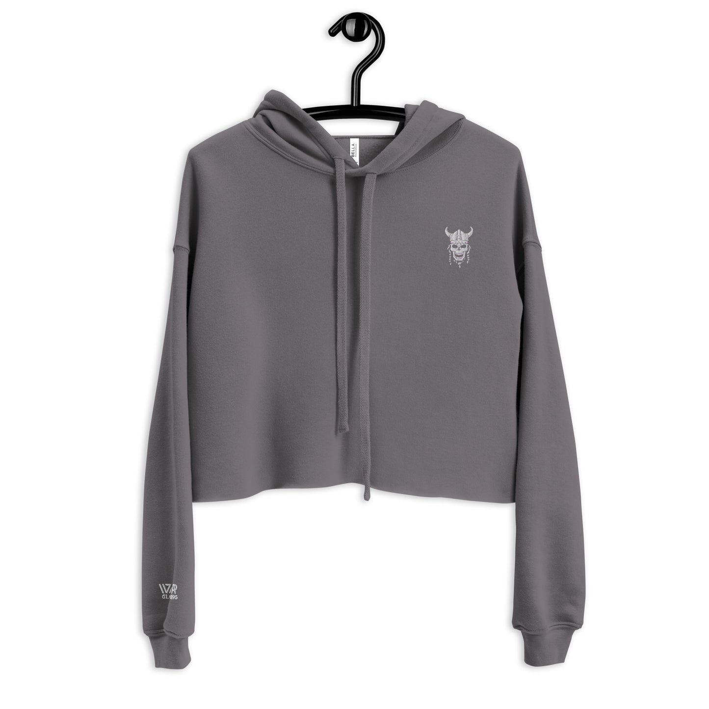 Crop Skull Hoodie