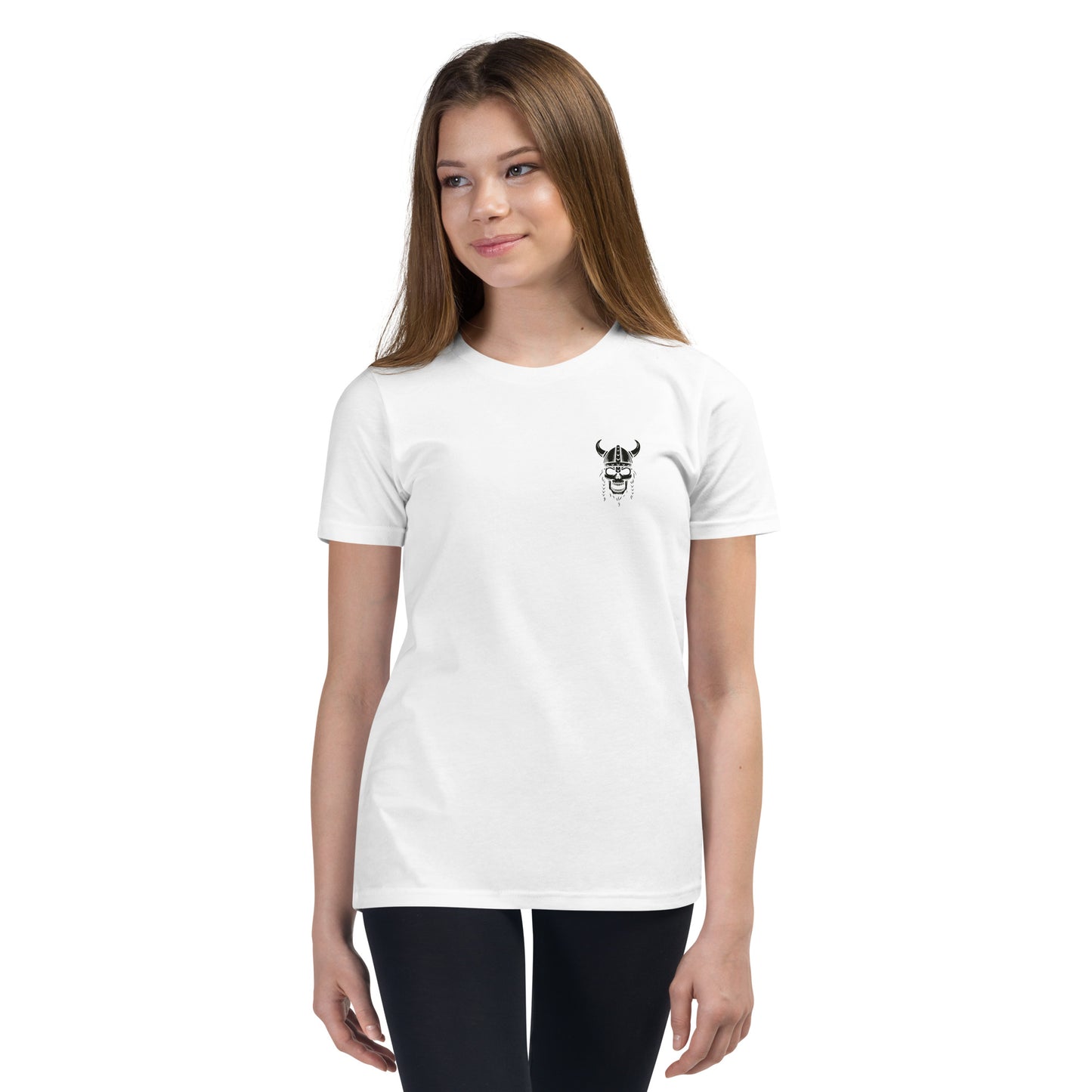 Youth Short Sleeve Skull T-Shirt
