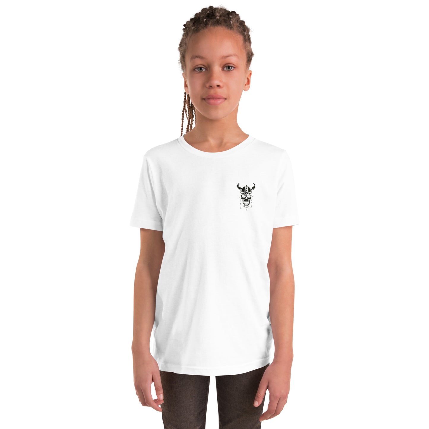 Youth Short Sleeve Skull T-Shirt