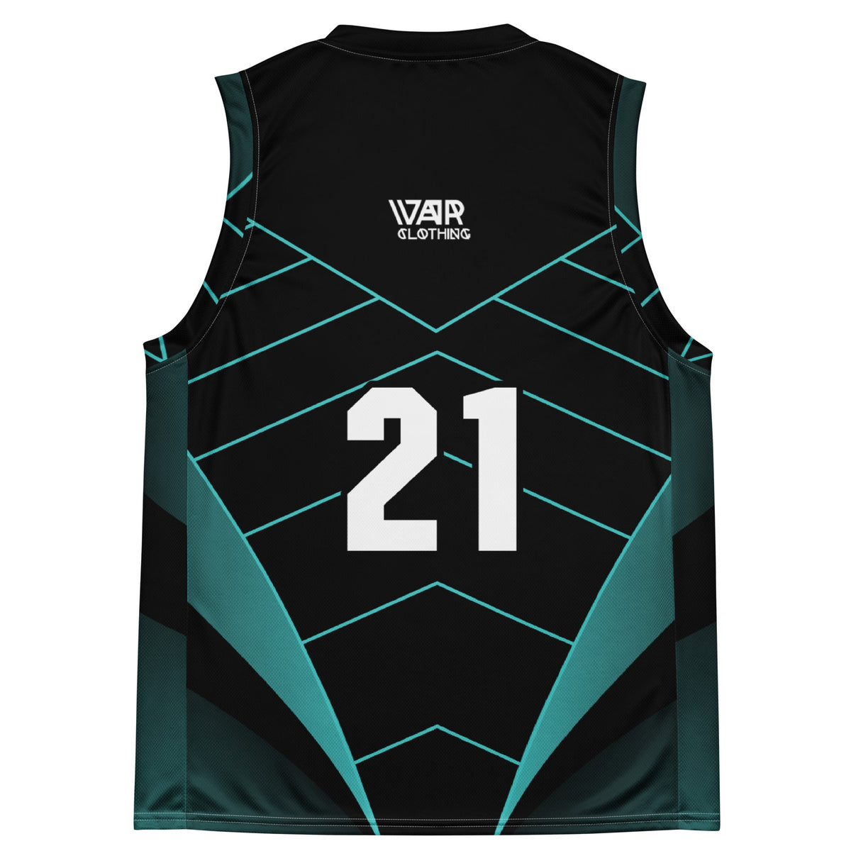 Recycled unisex skull basketball jersey