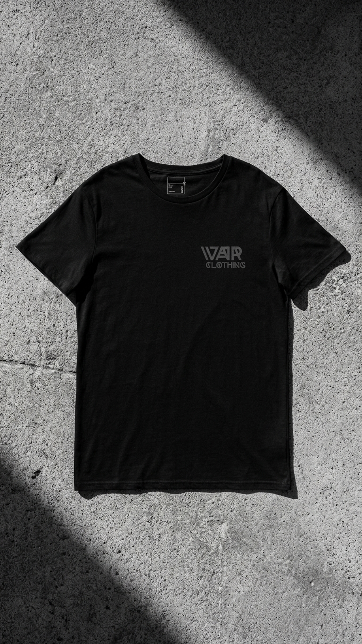 IVAR Premium Cotton Tee – Shadow Edition, Detail 2