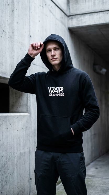 Unisex Hoodie with skull back print