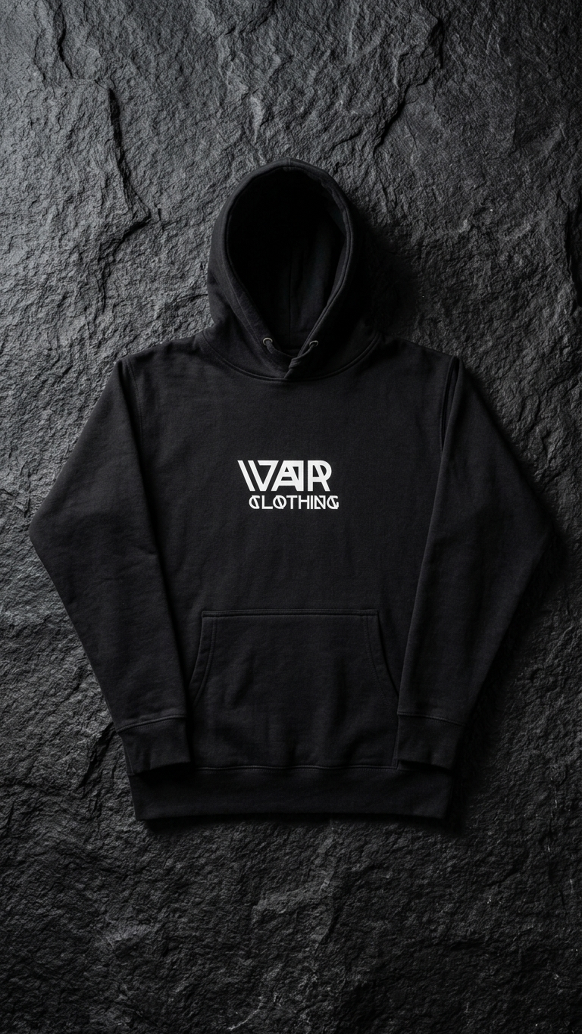Unisex Hoodie with skull back print, Detail 1