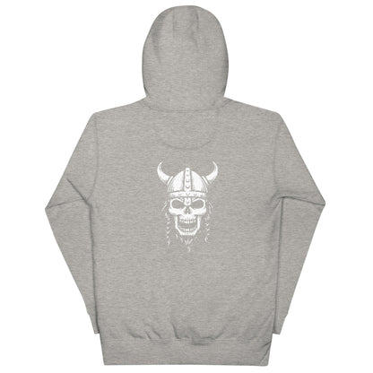 Unisex Hoodie with skull back print
